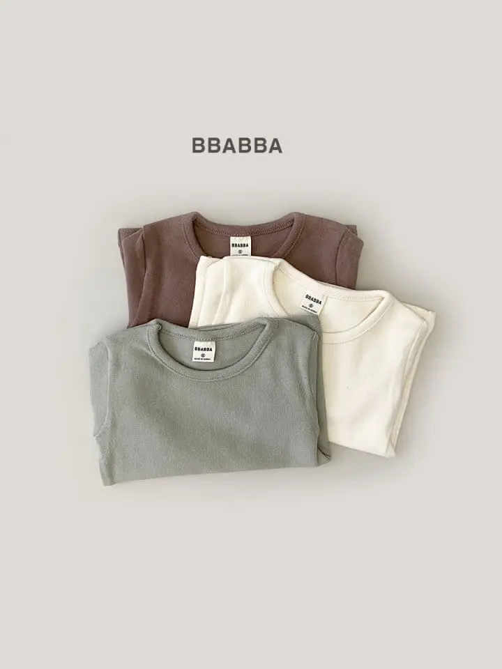 Bbabba - Korean Baby Fashion - #babyoutfit - 23 Bebe Round Tee