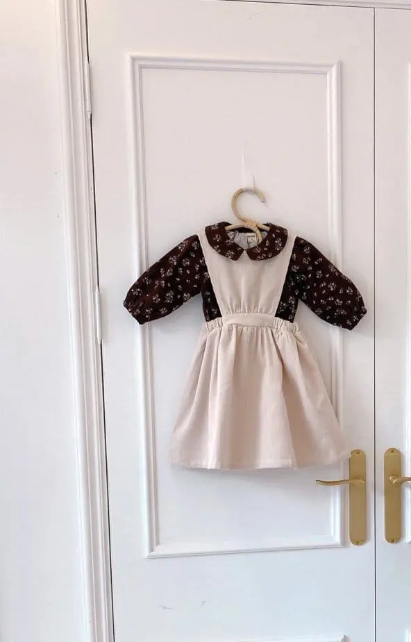 Bbabba - Korean Children Fashion - #magicofchildhood - Koy Rib One-Piece - 3