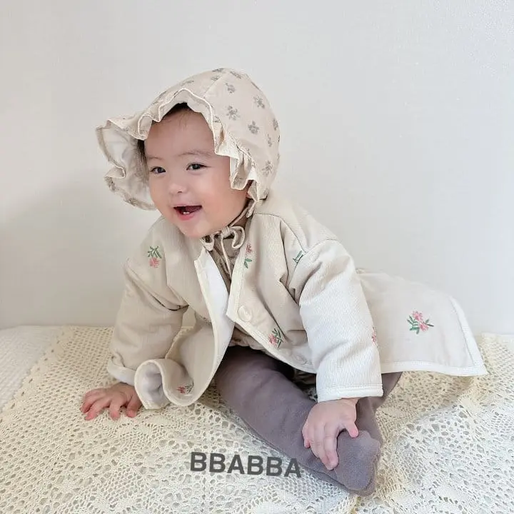 Bbabba - Korean Children Fashion - #magicofchildhood - Berry Flower Embroidery Jumper With mom - 2