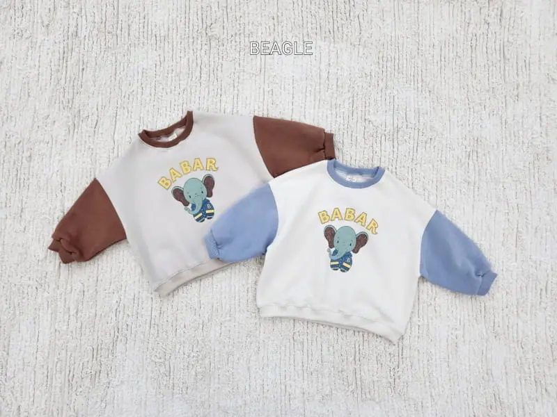 Beagle - Korean Children Fashion - #minifashionista - Elephat Sweatshirt - 2