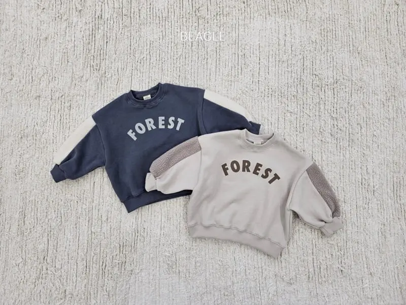 Beagle - Korean Children Fashion - #todddlerfashion - Forest Sweatshirt - 2