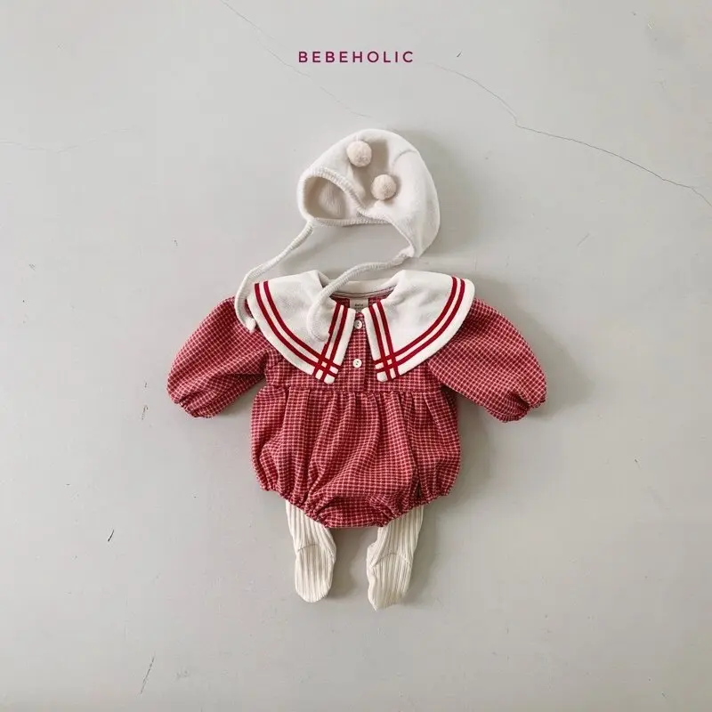 Bebe Holic - Korean Baby Fashion - #babyfashion - Eve Collar Bodysuot