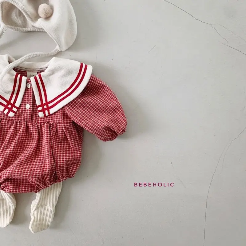 Bebe Holic - Korean Baby Fashion - #babyfever - Eve Collar Bodysuot - 2