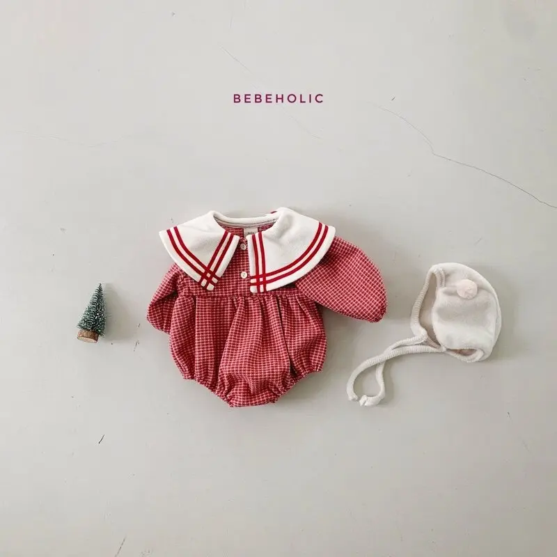 Bebe Holic - Korean Baby Fashion - #babygirlfashion - Eve Collar Bodysuot - 3