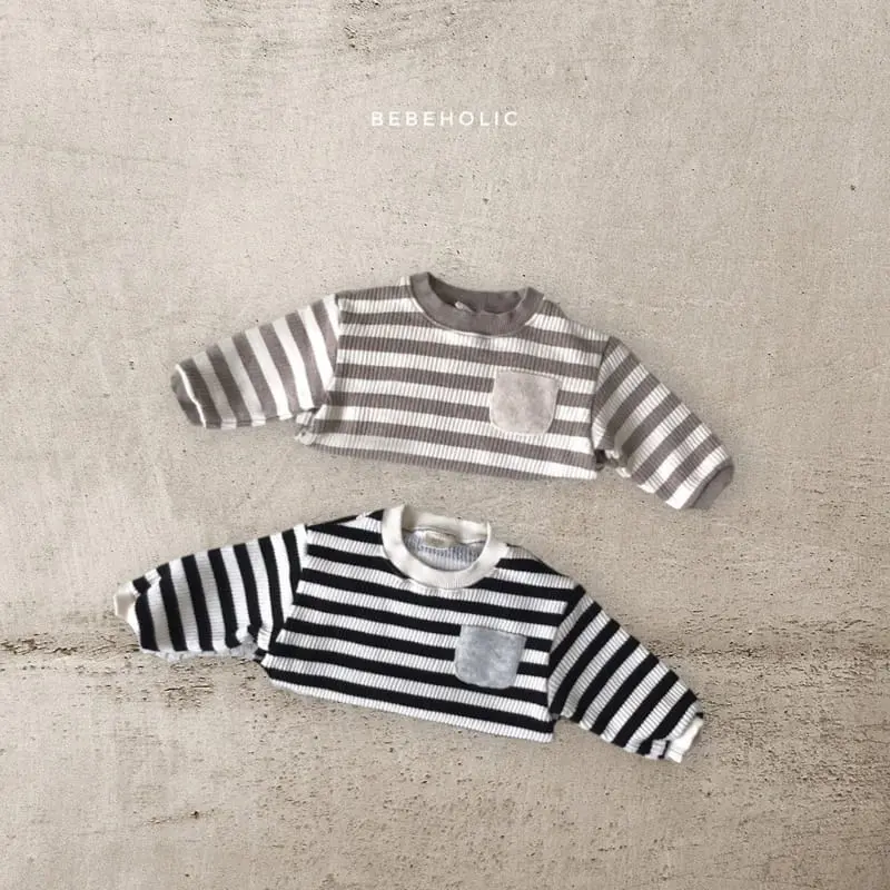 Bebe Holic - Korean Baby Fashion - #babylifestyle - Knit Pocket Bodysuit - 11