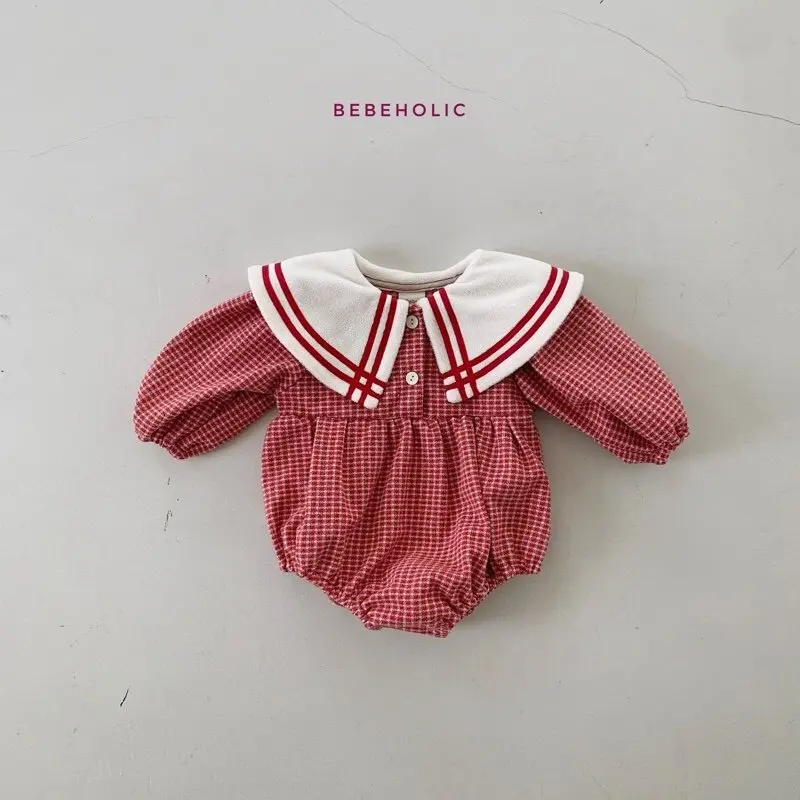Bebe Holic - Korean Baby Fashion - #babyoninstagram - Eve Collar Bodysuot - 5