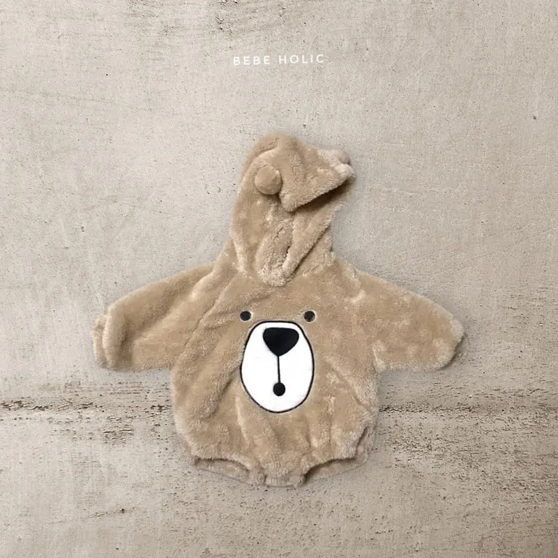 Bebe Holic - Korean Baby Fashion - #babyoninstagram - Bear Bell Bodysuit - 10