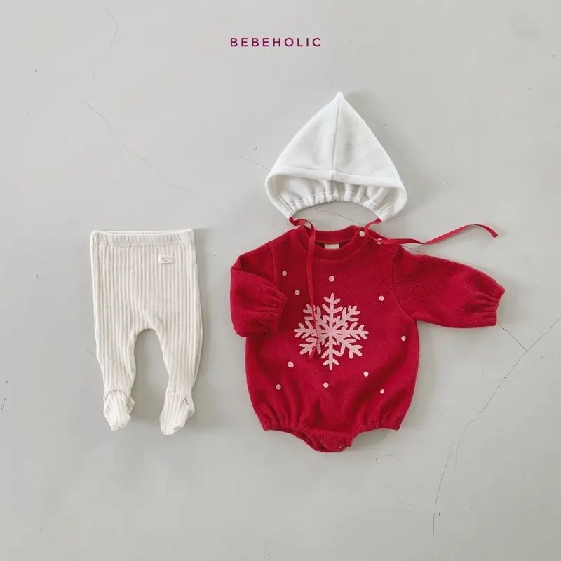 Bebe Holic - Korean Baby Fashion - #babyootd - Star Bonnet Set - 3