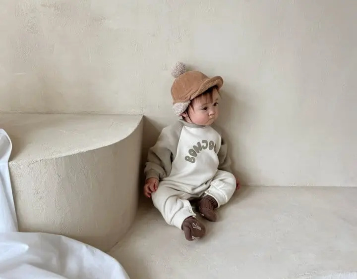 Bebe Nine - Korean Baby Fashion - #babyboutique - Bonjour Fleece Overalls
