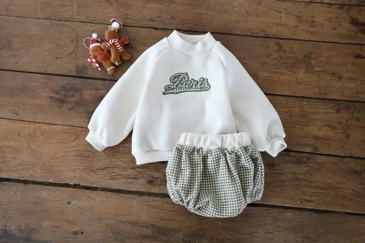 Bebe Nine - Korean Baby Fashion - #babyboutique - Paris Half Neck Set - 11