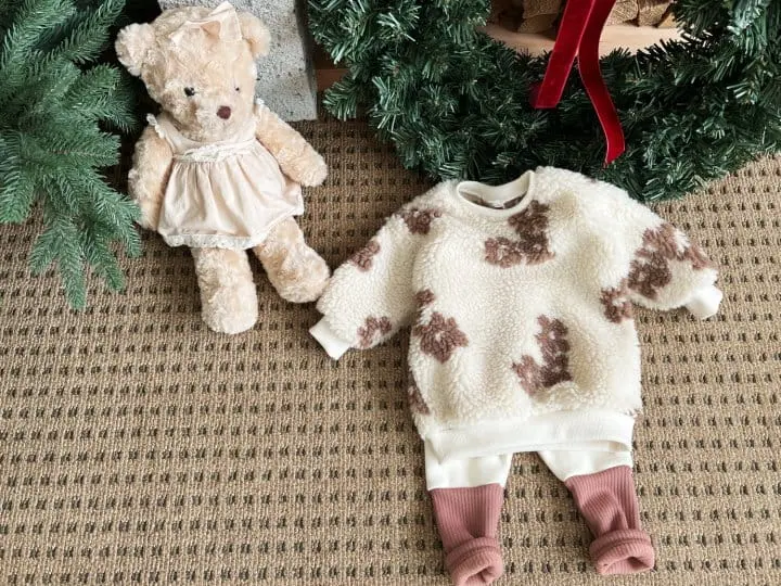 Bebe Nine - Korean Baby Fashion - #babyboutique - Snow Sweatshirt - 5