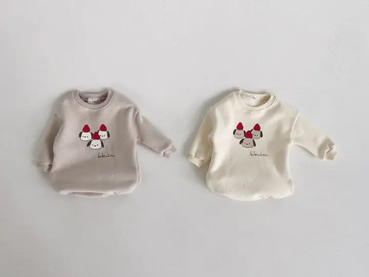 Bebe Nine - Korean Baby Fashion - #babyboutiqueclothing - Mung Berry Fleece Bodysuit - 8