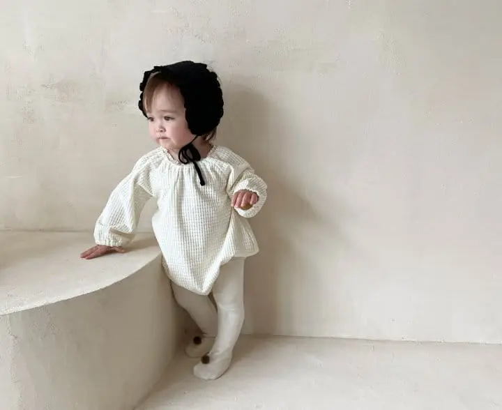 Bebe Nine - Korean Baby Fashion - #babyclothing - Square Bodysuit - 9