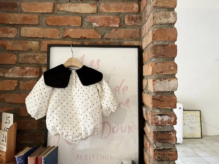 Bebe Nine - Korean Baby Fashion - #babyfashion - Rose Mong Quiltinh Bodysuit - 7
