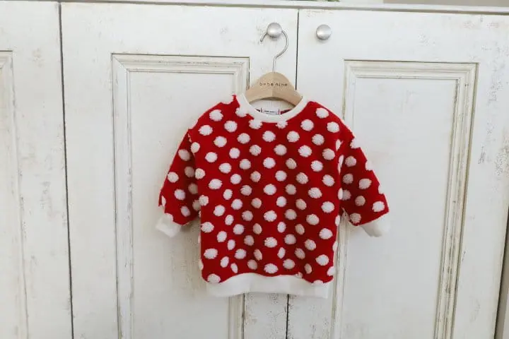 Bebe Nine - Korean Baby Fashion - #babyfashion - Berry Sweatshirt - 2