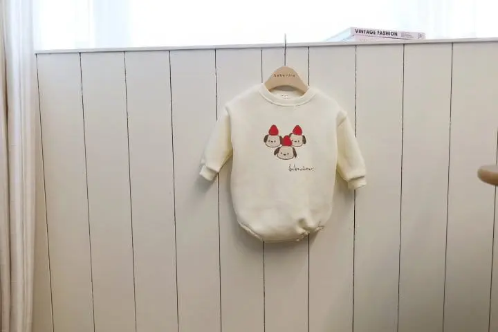 Bebe Nine - Korean Baby Fashion - #babyfever - Mung Berry Fleece Bodysuit - 11