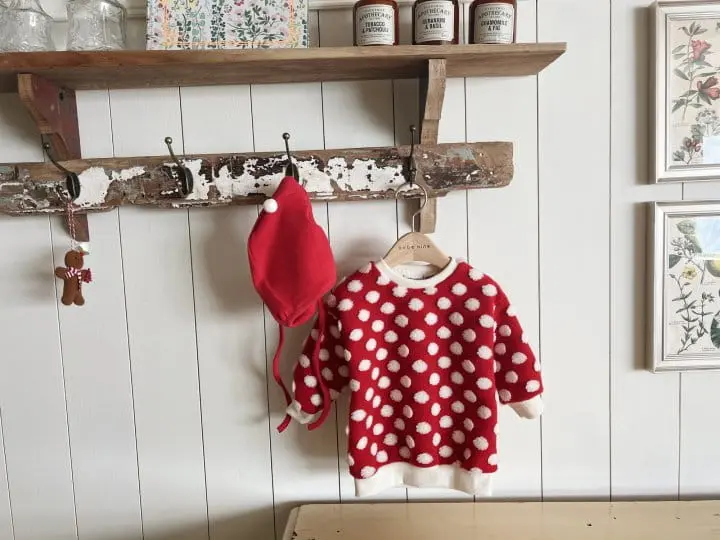 Bebe Nine - Korean Baby Fashion - #babyfever - Berry Sweatshirt - 3