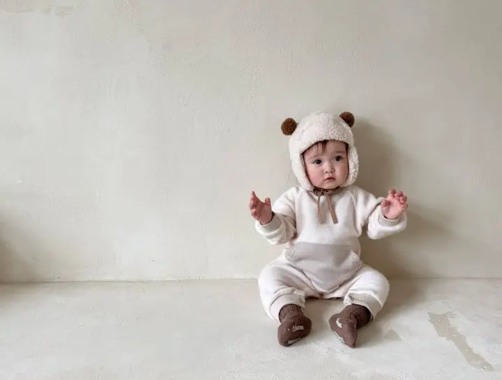 Bebe Nine - Korean Baby Fashion - #babygirlfashion - Popcorn Overalls