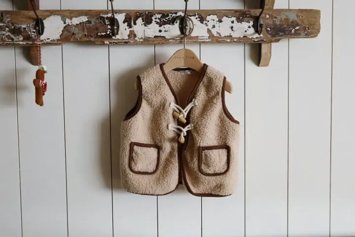Bebe Nine - Korean Baby Fashion - #babygirlfashion - Warm Vest - 6