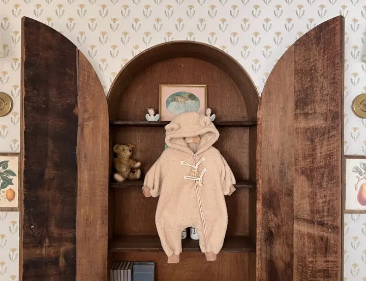 Bebe Nine - Korean Baby Fashion - #babylifestyle - Bear Bbogle Bodysuit - 3