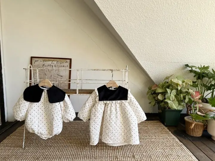 Bebe Nine - Korean Baby Fashion - #babylifestyle - Rose Mong Quiltinh Bodysuit - 10