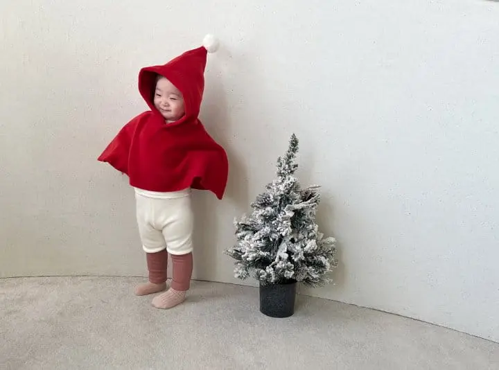 Bebe Nine - Korean Baby Fashion - #babylifestyle - Cape Fleece Bodysuit - 7