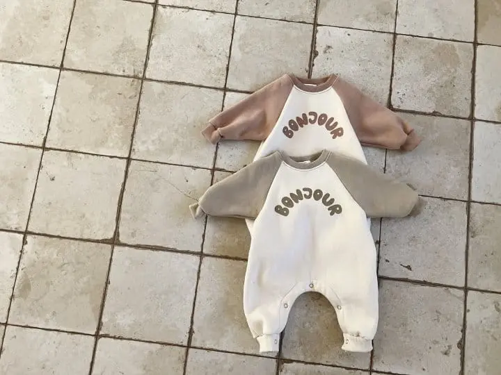 Bebe Nine - Korean Baby Fashion - #babyoninstagram - Bonjour Fleece Overalls - 8
