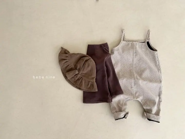 Bebe Nine - Korean Baby Fashion - #babylifestyle - Cube Dungarees - 4