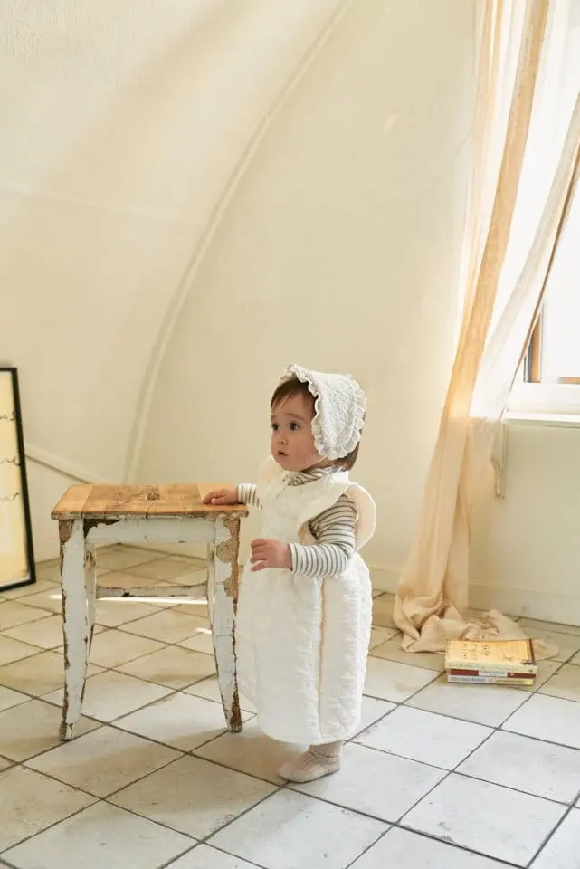 Bebe Nine - Korean Baby Fashion - #babyoninstagram - Fleece Lace Earmuff - 9