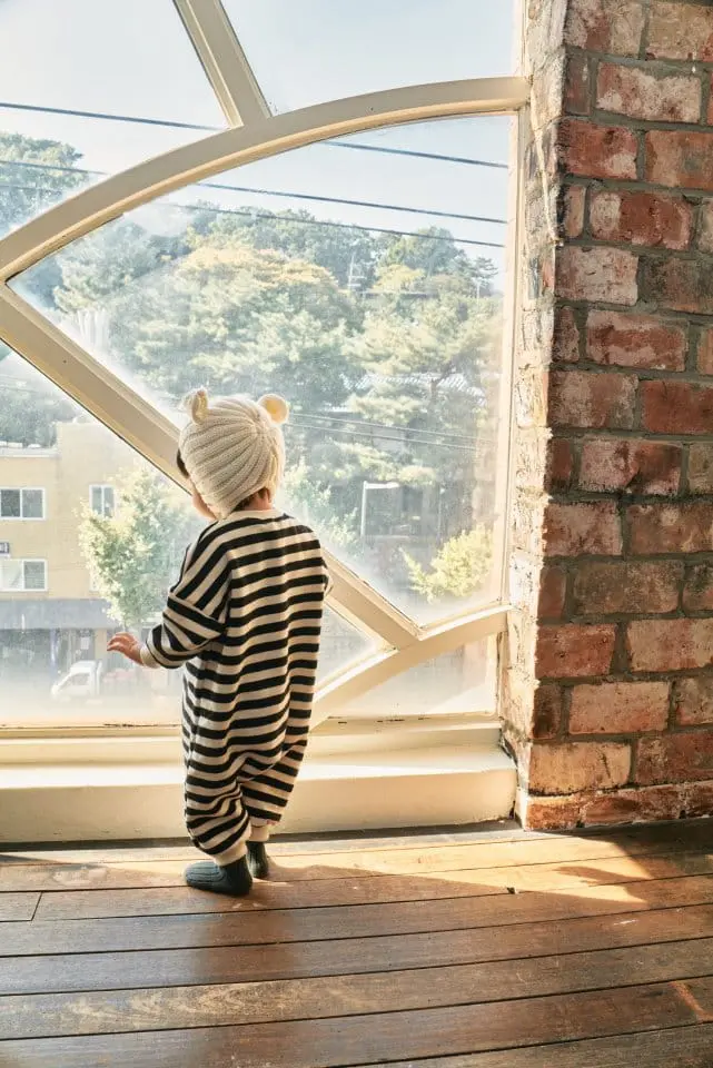 Bebe Nine - Korean Baby Fashion - #babyoninstagram - Merry Fleece Overalls - 5