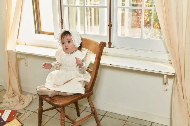 Bebe Nine - Korean Baby Fashion - #babyootd - Angel One-piece - 10