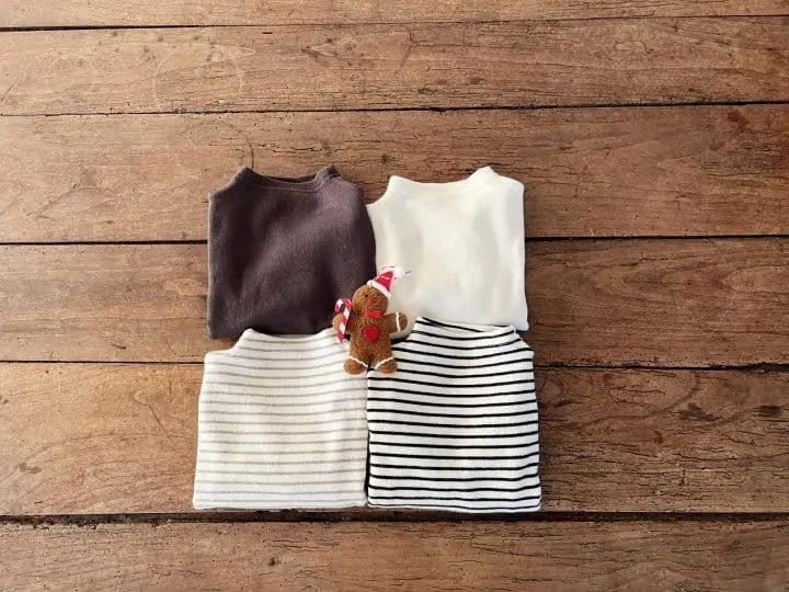 Bebe Nine - Korean Baby Fashion - #babyootd - Milk Tee - 11