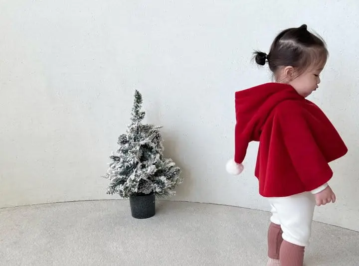 Bebe Nine - Korean Baby Fashion - #babyootd - Cape Fleece Bodysuit - 9