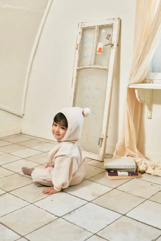 Bebe Nine - Korean Baby Fashion - #babyoutfit - Latte Bell Overalls - 8