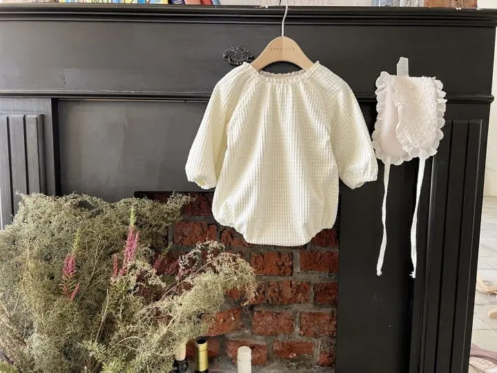 Bebe Nine - Korean Baby Fashion - #babyoutfit - Square Bodysuit - 2