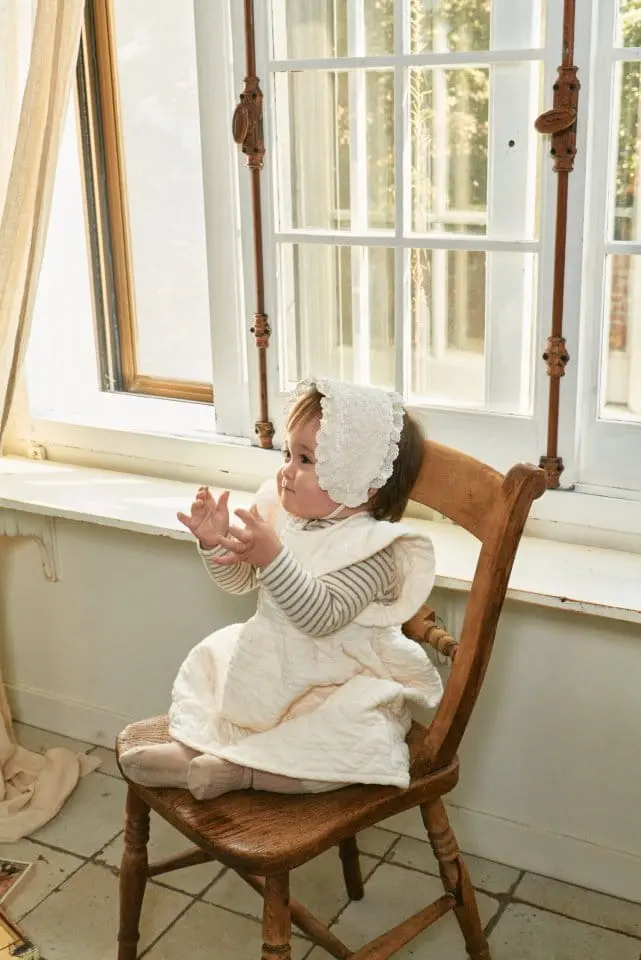 Bebe Nine - Korean Baby Fashion - #babyoutfit - Angel One-piece - 11