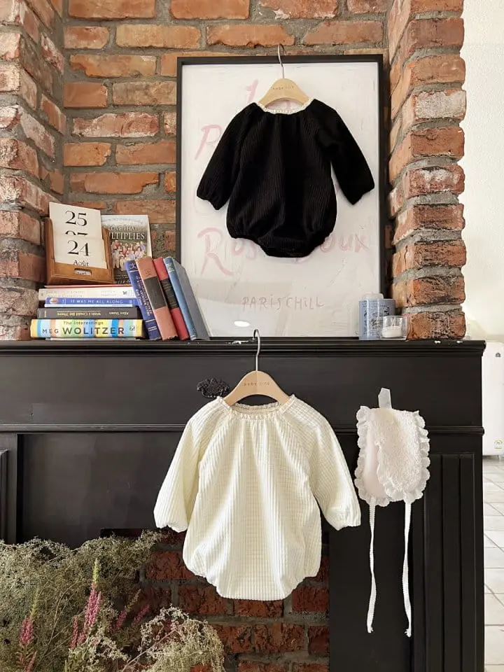 Bebe Nine - Korean Baby Fashion - #babywear - Square Bodysuit - 3