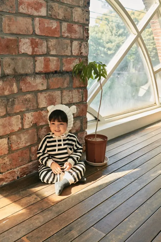 Bebe Nine - Korean Baby Fashion - #babywear - Merry Fleece Overalls - 9