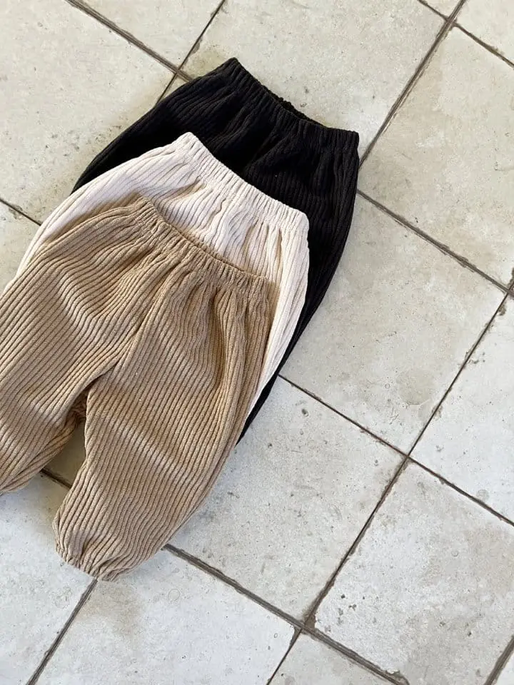 Bebe Nine - Korean Baby Fashion - #onlinebabyboutique - Big Rib Pants - 8