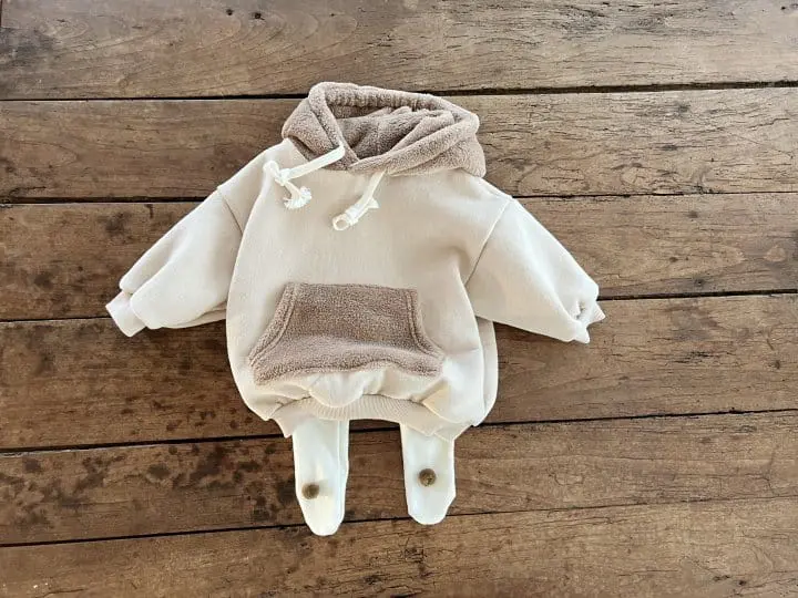 Bebe Nine - Korean Baby Fashion - #onlinebabyboutique - Boa Hoody Tee - 5