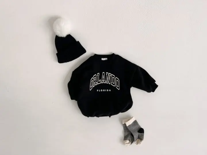 Bebe Nine - Korean Baby Fashion - #onlinebabyshop - Olando Fleece Bodysuot - 3