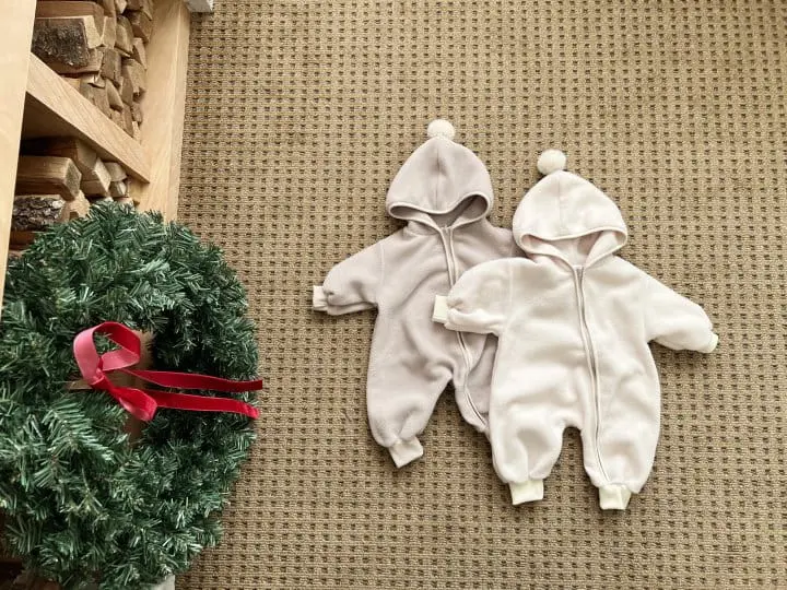 Bebe Nine - Korean Baby Fashion - #onlinebabyshop - Latte Bell Overalls - 11