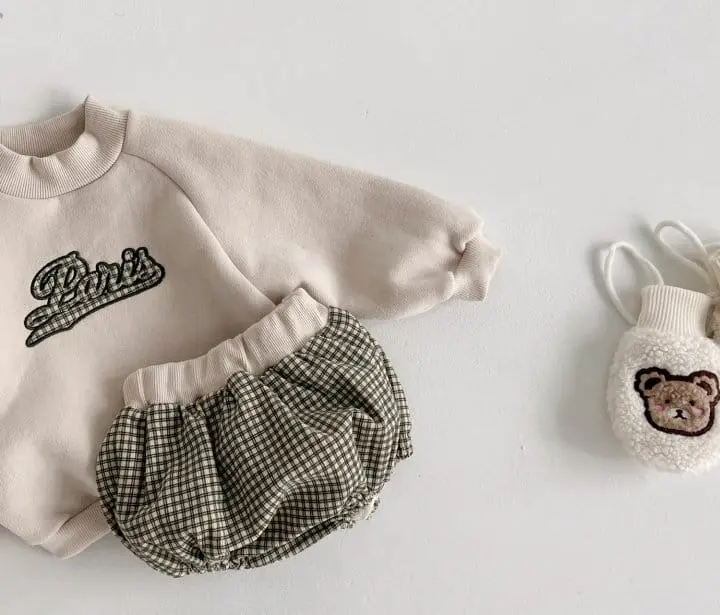 Bebe Nine - Korean Baby Fashion - #onlinebabyshop - Paris Half Neck Set - 9