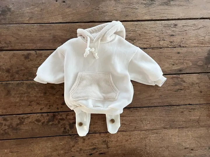 Bebe Nine - Korean Baby Fashion - #onlinebabyshop - Boa Hoody Tee - 6
