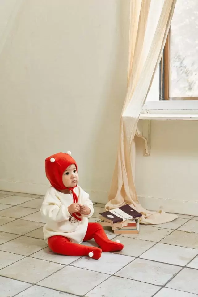 Bebe Nine - Korean Baby Fashion - #onlinebabyshop - Pon Bonnet Cap - 6
