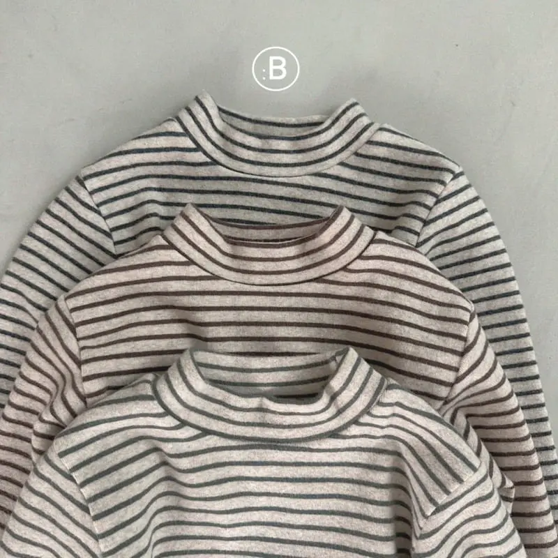 Bella Bambina - Korean Baby Fashion - #babyclothing - Bebe Vivi St Half Turtleneck Tee
