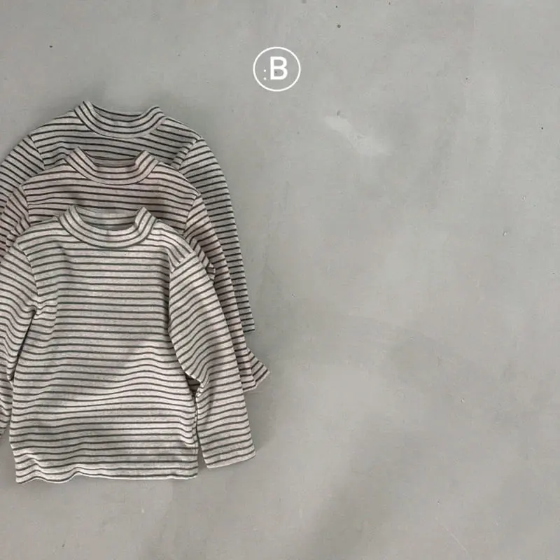 Bella Bambina - Korean Baby Fashion - #babyfashion - Bebe Vivi St Half Turtleneck Tee - 2