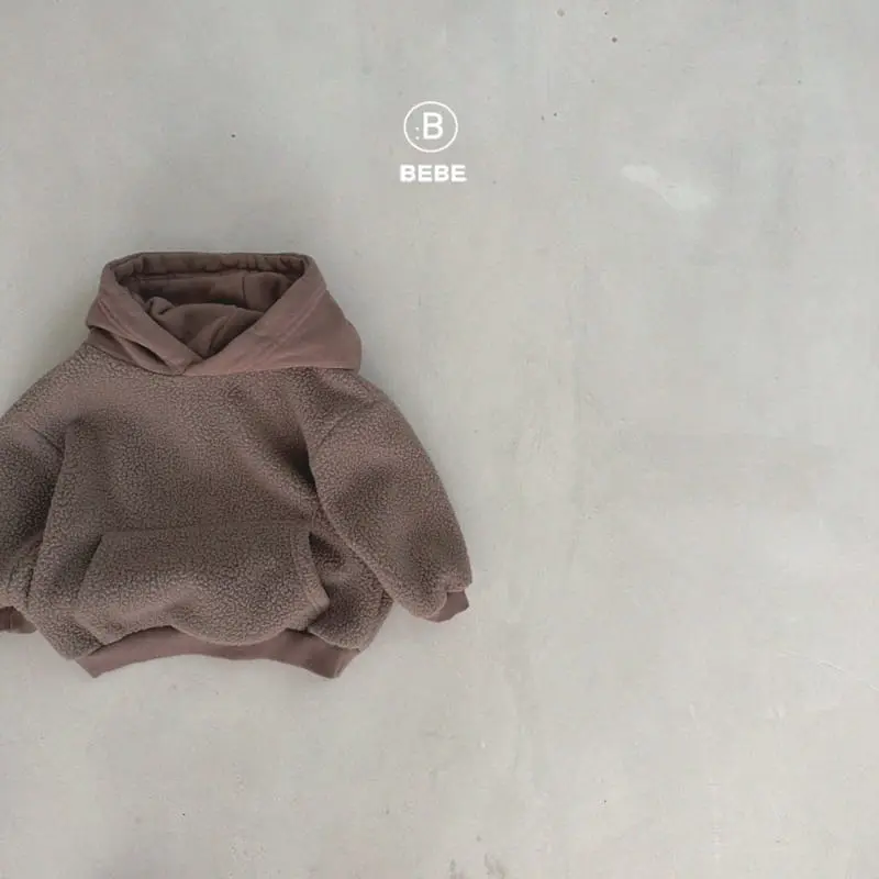 Bella Bambina - Korean Baby Fashion - #babyfashion - Bebe Warm Hoody Tee Flower - 6
