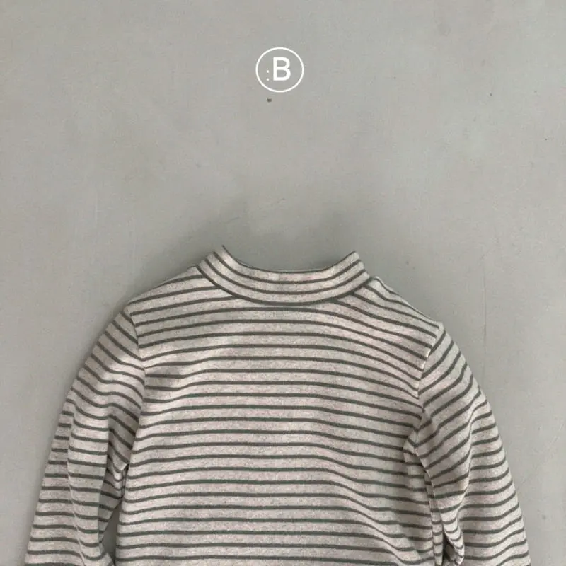 Bella Bambina - Korean Baby Fashion - #babyfever - Bebe Vivi St Half Turtleneck Tee - 4