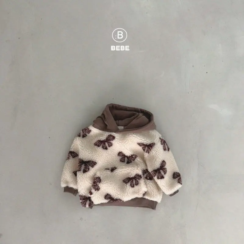 Bella Bambina - Korean Baby Fashion - #babygirlfashion - Bebe Warm Hoody Tee - 9